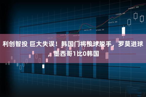 利创智投 巨大失误！韩国门将接球脱手，罗莫进球，墨西哥1比0韩国